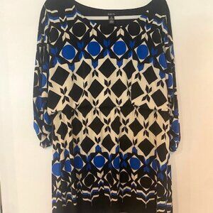 Geometric Mini Dress